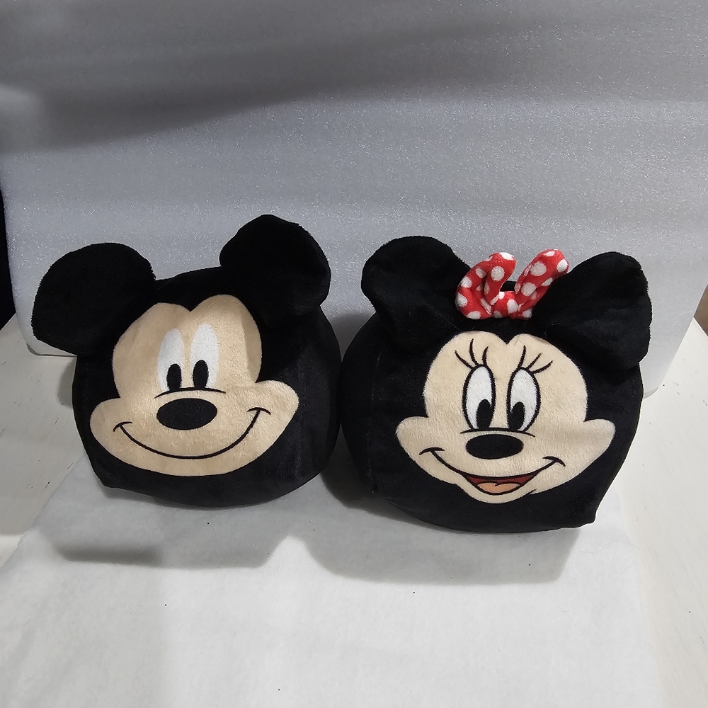 Disney Cubed Minnie Mouse & Mickey 5" Plush Stuffed Animal L👀K Square